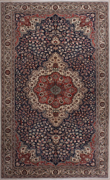 R7338 Antique Persian Isfahan Rug