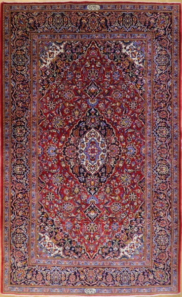 R6011 Antique Persian Kashan Rug