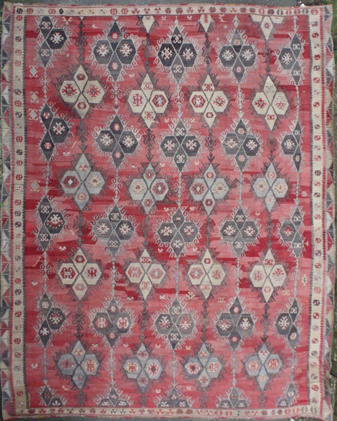 R7361 Antique Sarkisla Kilim