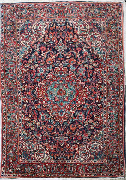 R5309 Antique Persian  Sarouk Rug