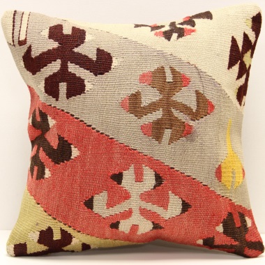 S203 Antique Small Kilim Pillow Cover