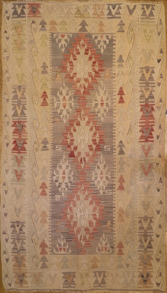 R4306 Antique Turkish Kayseri Kilim