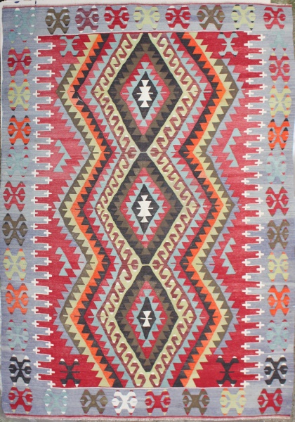 R4967 Antique Turkish Kilim