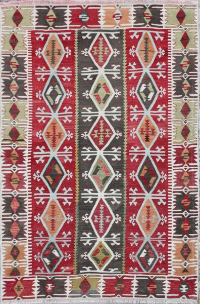 R5474 Antique Turkish Kilim