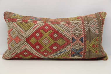 D111 Antique Turkish Kilim Cushion Cover