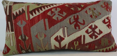 D112 Antique Turkish Kilim Cushion Cover