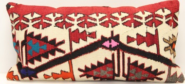 D119 Antique Turkish Kilim Cushion Cover