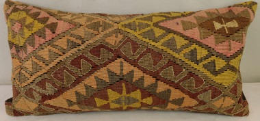 D39 Antique Turkish Kilim Cushion Cover