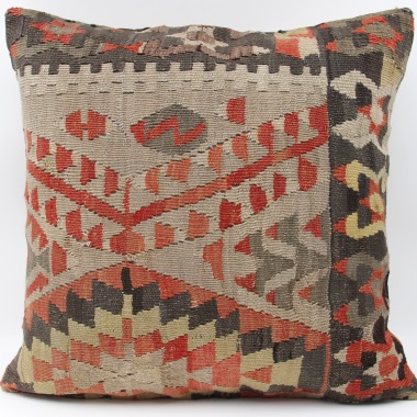 L648 Antique Turkish Kilim Cushion Covers