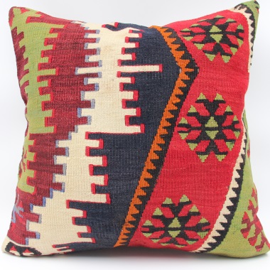 L686 Antique Turkish Kilim Cushion Covers