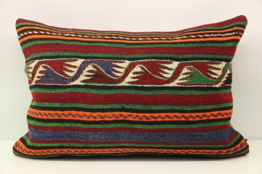 D404 Antique Turkish Kilim Pillow Cover