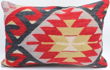 D407 Antique Turkish Kilim Pillow Cover