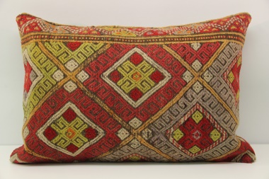 Antique Turkish Kilim Pillow Cover D48