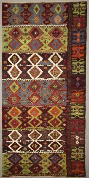 Antique Turkish Kilim Rug R7838