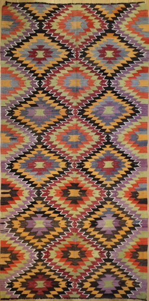 R8912 Antique Turkish Kilim Rugs