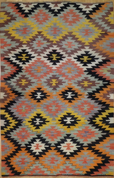 R8921 Antique Turkish Kilim Rugs