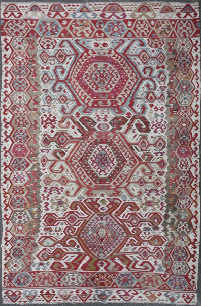 R7488 Antique Turkish Kilim Rugs