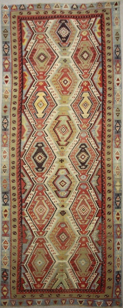 R7634 Antique Turkish Kilim Runner