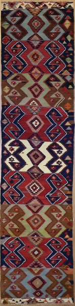 R8134 Antique Turkish Kilim Runners