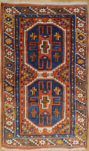 R3287 Antique Turkish Rug