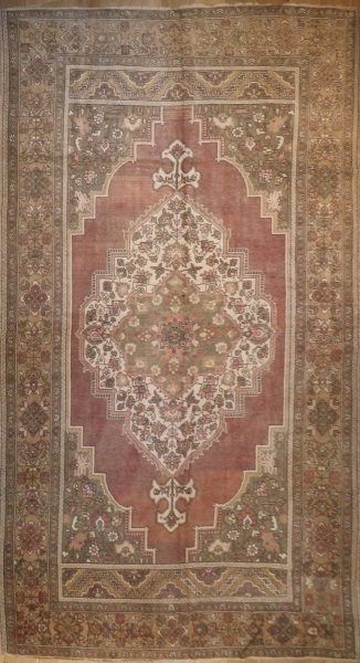 R5101 Antique Turkish Taspinar Carpet