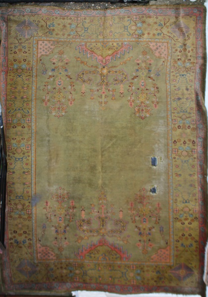 R4898 Antique Ushak Rug