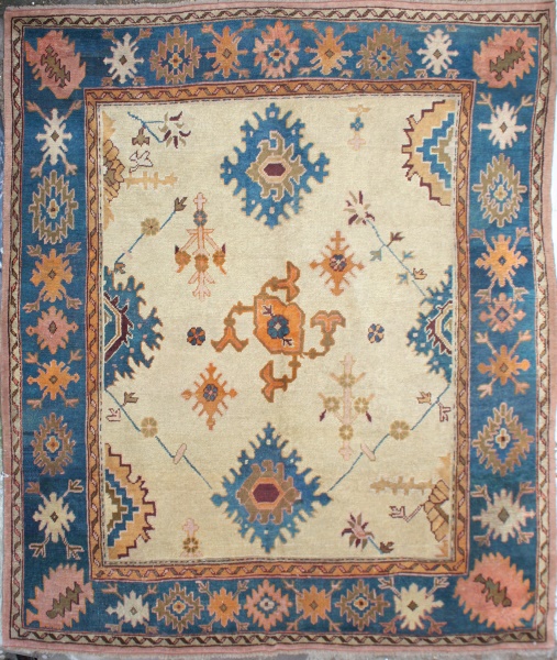 R4910 Antique Ushak Rug