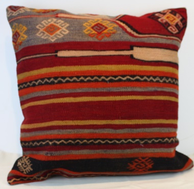 Antique Vintage Handmade Turkish Kilim Pillow Cover XL384