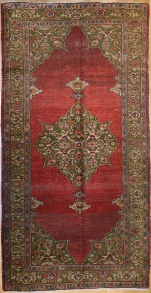 R3837 Antique Ziegler Persian Carpet