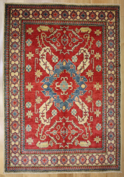 R8272 Beautiful Afghan Kazak Carpets