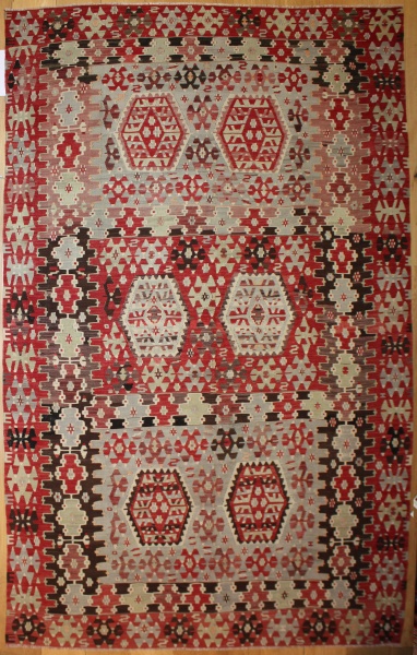 Beautiful Antique Turkish Kilim Rug R8071