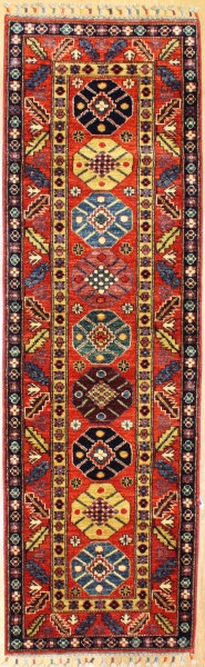 R8112 Beautiful Decorative Kazak Carpet Runner