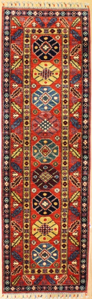R8112 Beautiful Decorative Kazak Carpet Runner