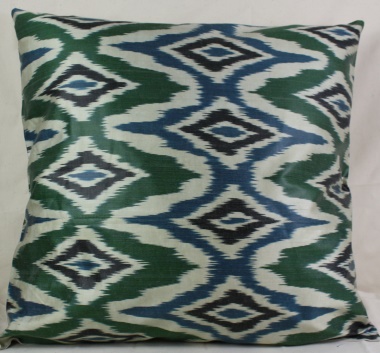 i87 Beautiful Silk Ikat Cushion Covers