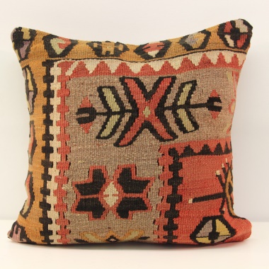 Beautiful Turkish Kilim Pillow Cover - M538