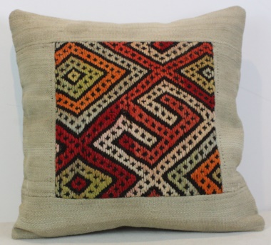 Beautiful Turkish Kilim Pillow Cover M1311