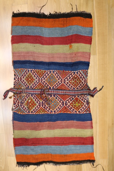 R9014 Beautiful Vintage Turkish Kilim Cicim Rugs