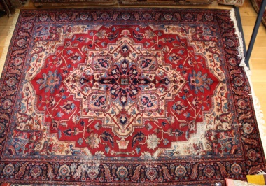 Belgium Oriental Tabriz Machine Made Carpet R7550