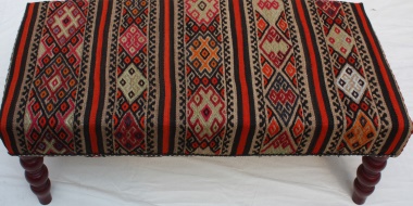 R4391 Bench Kilim Stool