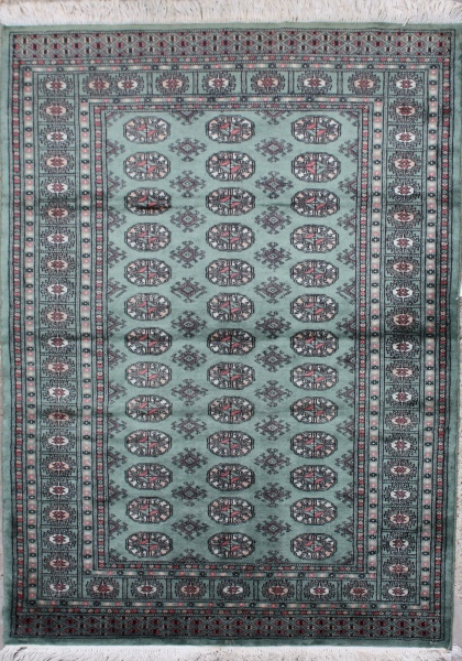 R6452 Bokhara Rugs - Traditional Hand Knotted Pakistan Wool Rug