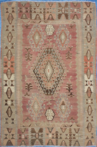 R7052 Cal Kilim Rug