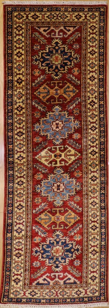 R7682 Caucasian Kazak Carpet Runner