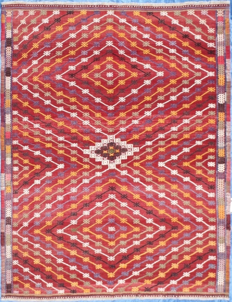 R7157 Beautiful Anatolian Cicim Rugs