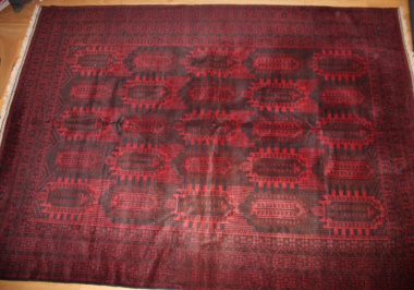 Decorative hand woven Afghan Belouch Carpets R7790