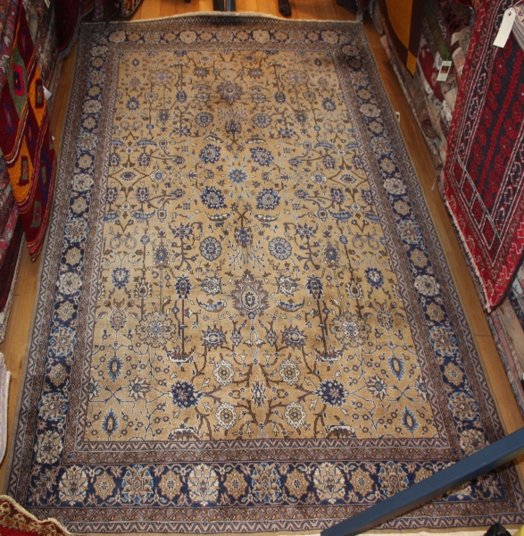 Decorative hand woven Turkish Isparta Carpet R7691