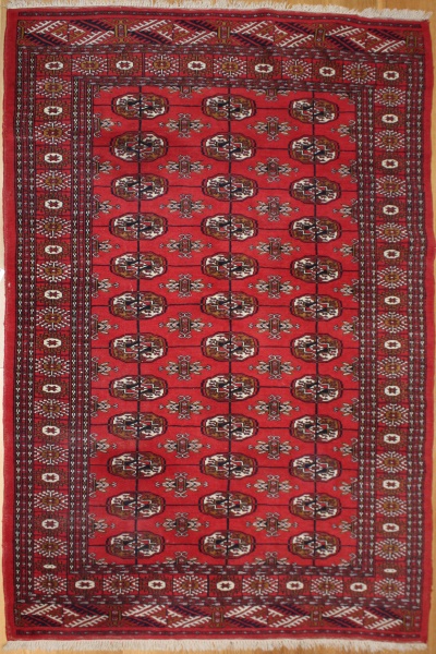 Decorative Turkmenistan Tekke Carpet R7577