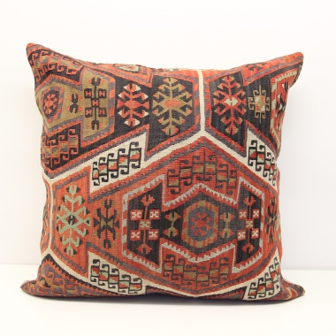 XL327 Extra Large Turkish Antique Kilim Cushion Cover