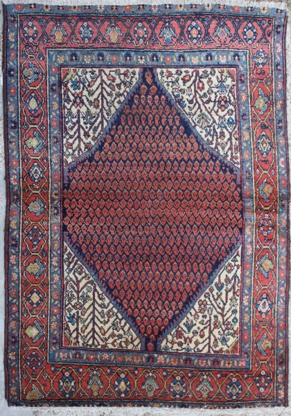 R1318 Beautiful Antique Feraghan Rug