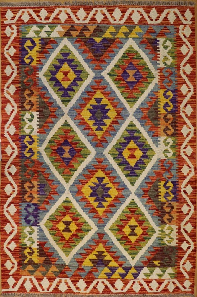 R6167 Flat Weave Kilim Rugs