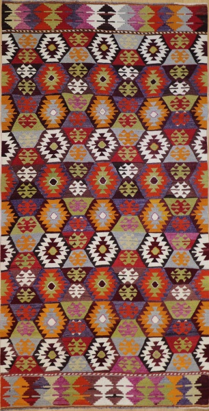 R9144 Flat Weave Turkish Kilim rugs